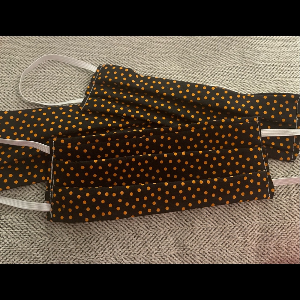 Trifold 2 layer 100% cotton masks